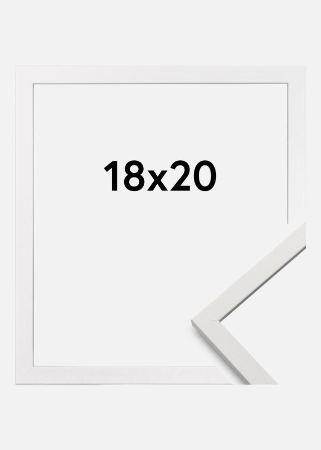 Ramă Edsbyn Sticlă acrilică Alb 18x20 cm