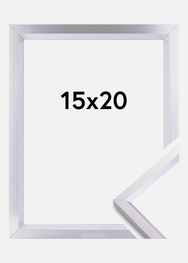 Ramă Steel Style Argintiu 15x20 cm