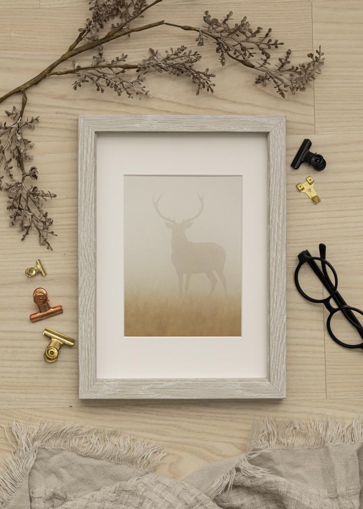 Ramă Elegant Box Gri-bej 18x24 cm