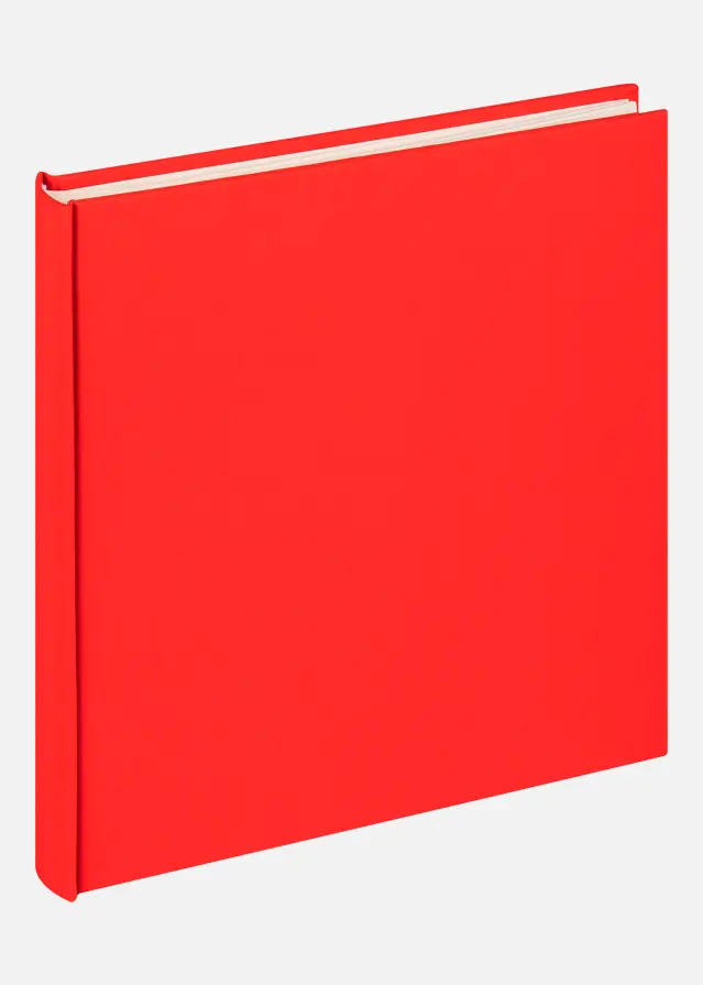 Cloth Album Roșu - 22,5x24 cm (40 Albe Pagini / 20 foi)