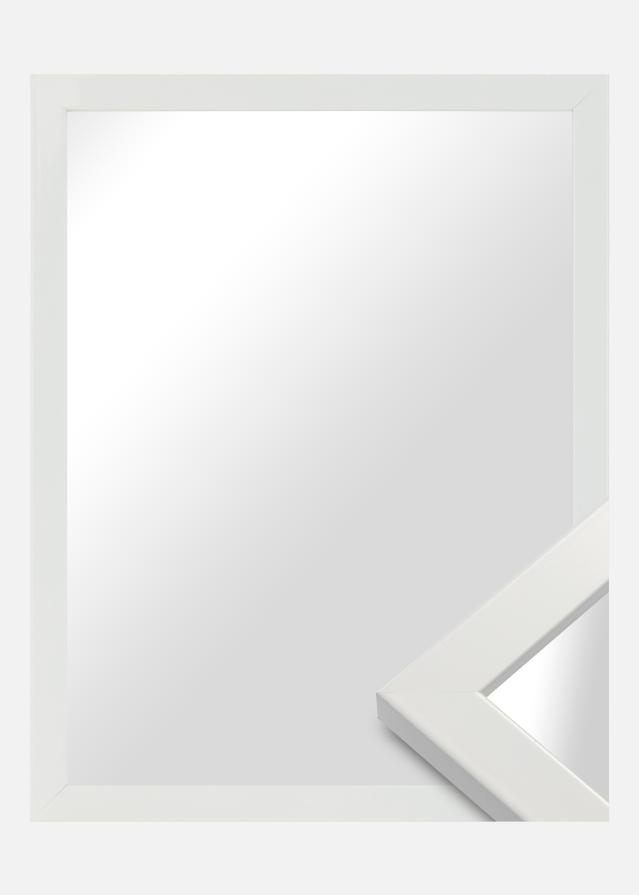 Oglindă White Wood Glossy - Măsurături proprii