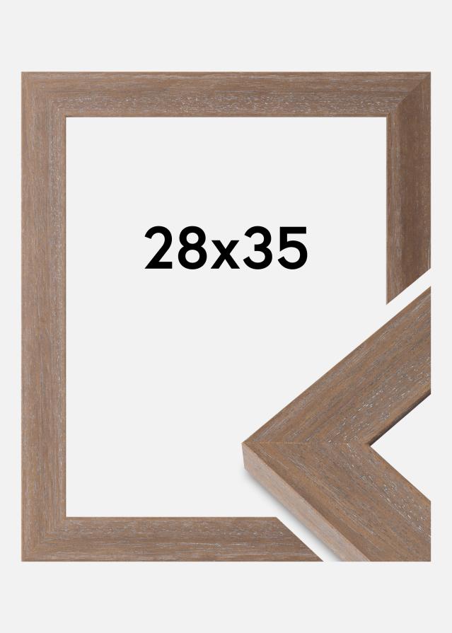 Ramă Juno Sticlă acrilică Gri-bej 28x35 cm