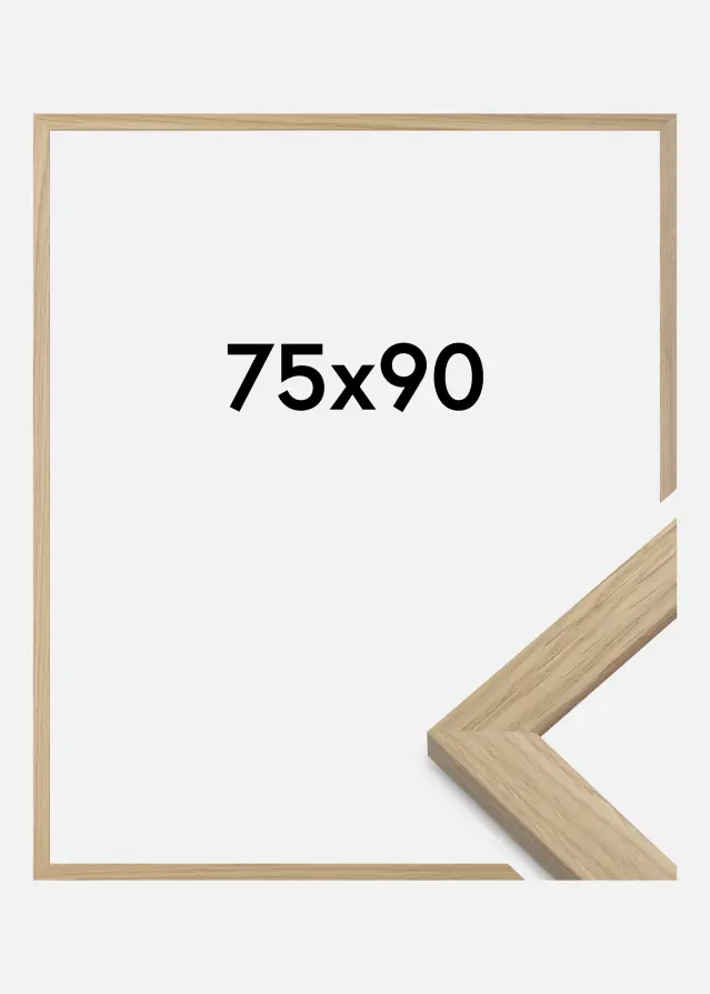 Ramă Oak Wood Sticlă acrilică 75x90 cm