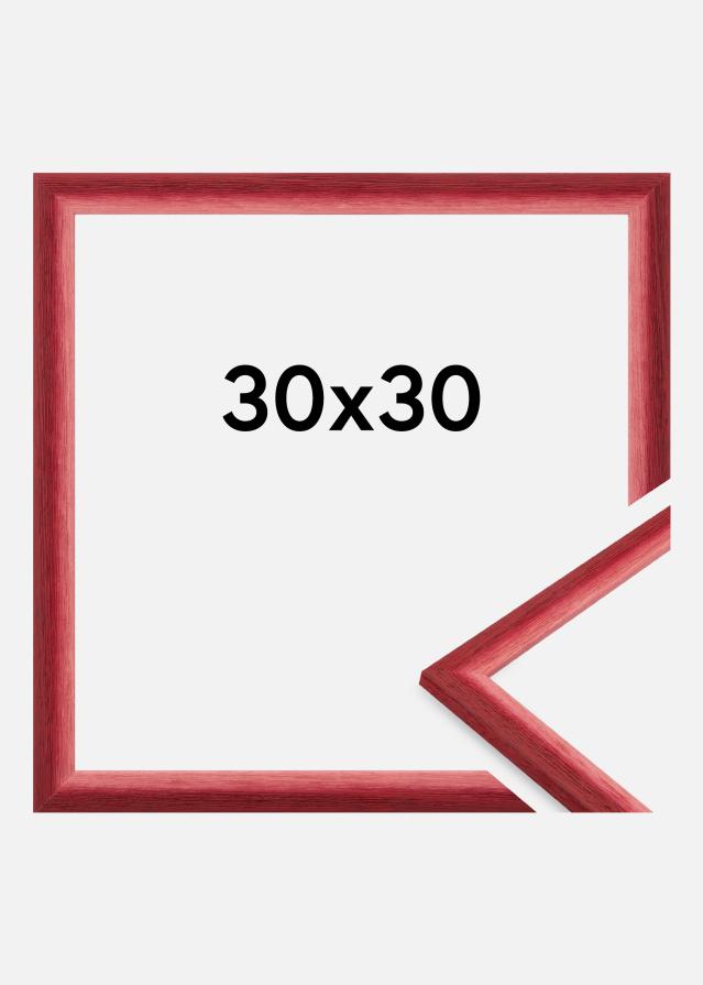 Ramă Cornwall Sticlă acrilică roșu închis 30x30 cm