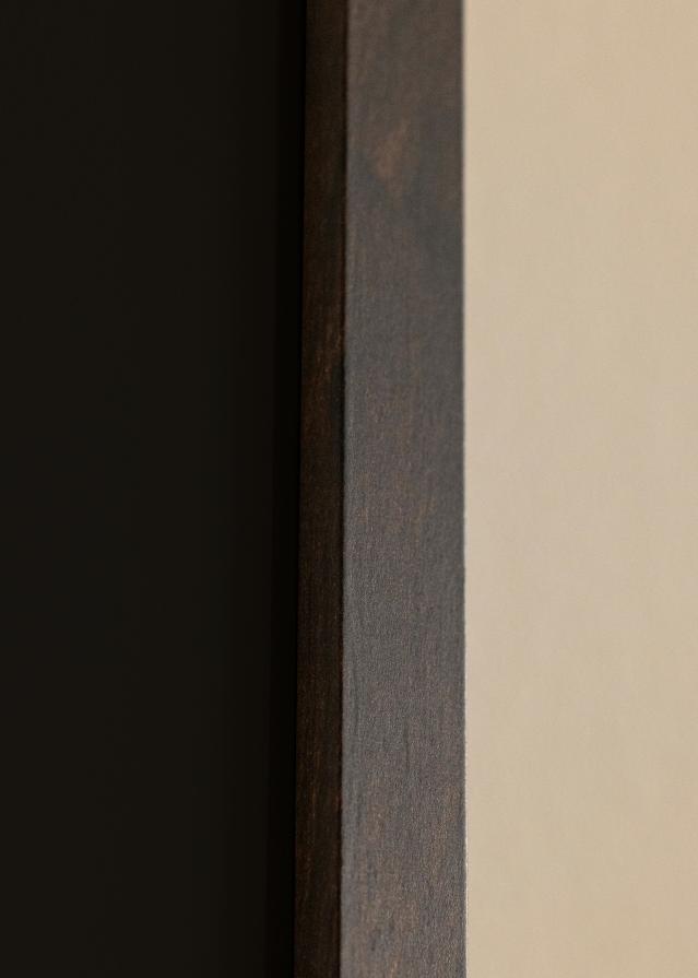 Ramă Trendy Nuc 45x60 cm - Paspartu Negru 30x45 cm