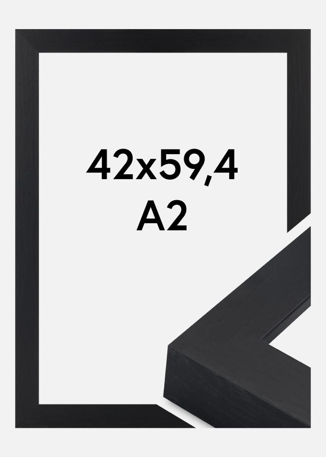 Ramă Wells Sticlă acrilică Negru 42x59,4 cm (A2)