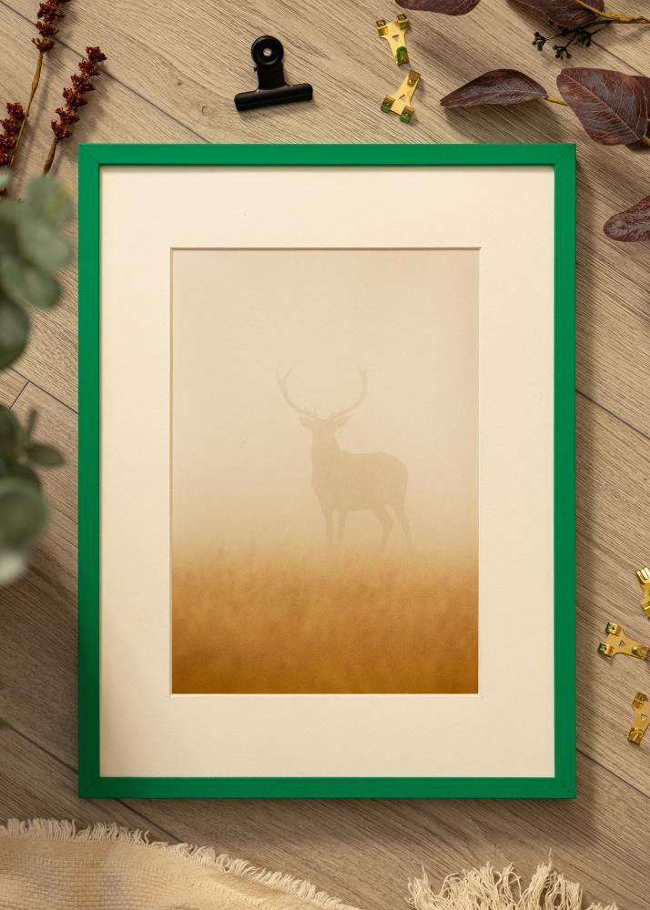 Colorful Sticlă acrilică Verde 40x40 cm