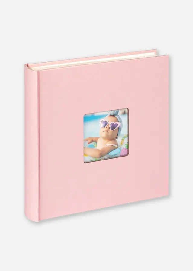 Fun Album pentru bebeluși Roz - 30x30 cm (100 Albe pagini/50 foi)