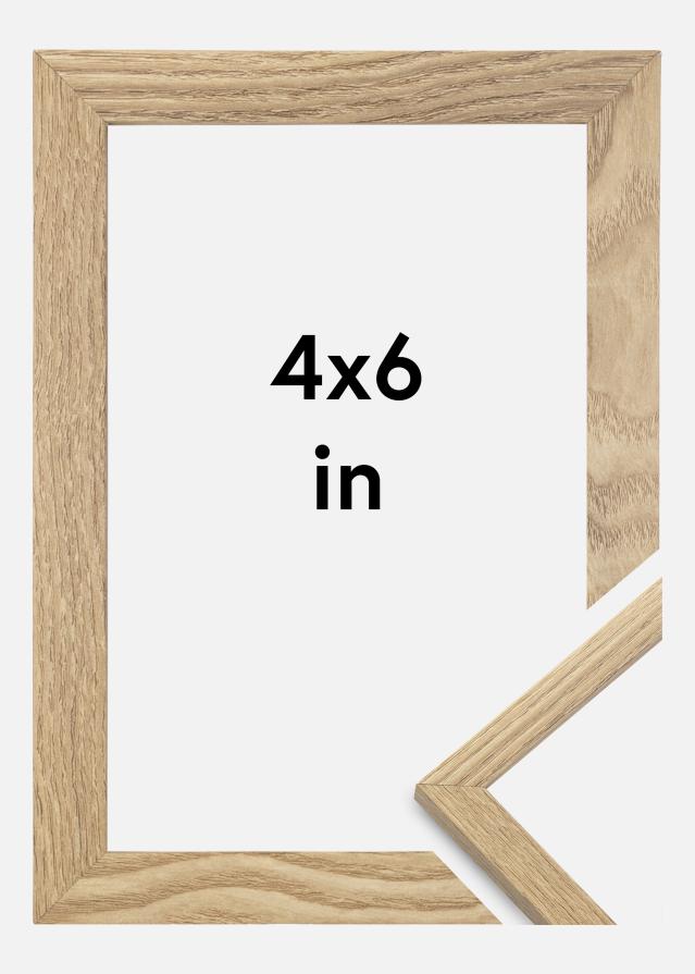 Ramă Trendy Sticlă acrilică Stejar 4x6 inches (10,2x15,2 cm)