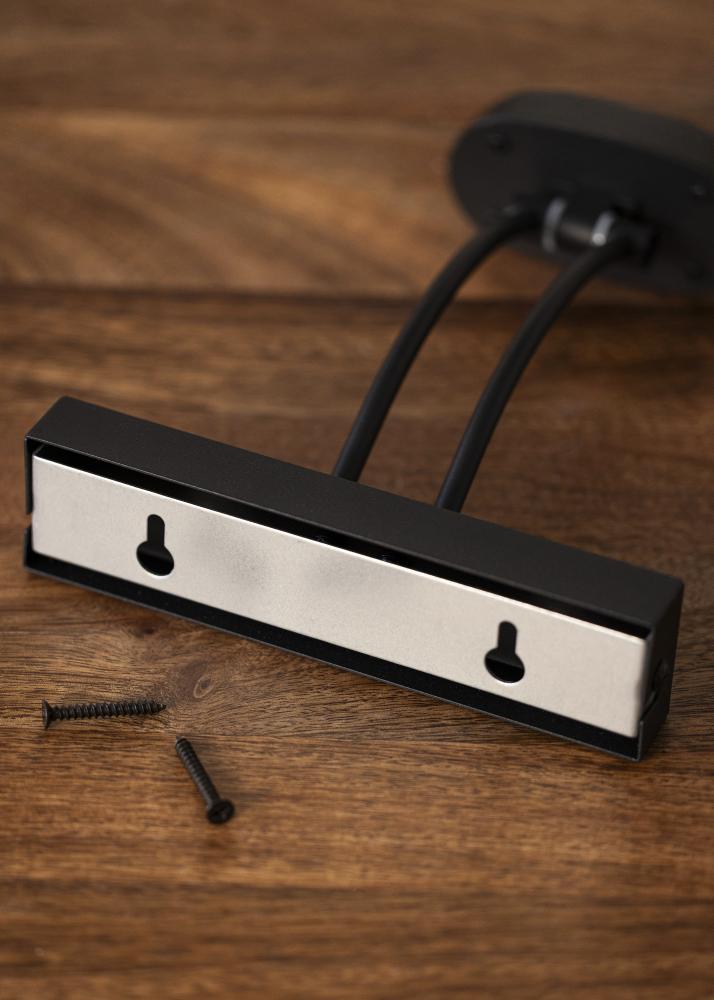 KAILA Lustru Lampă de Tablou cu Baterii 32 cm - Negru