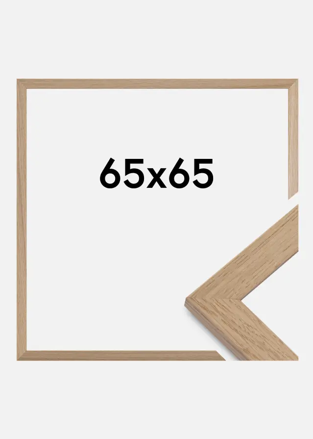Ramă Trendline Sticlă acrilică Stejar 65x65 cm