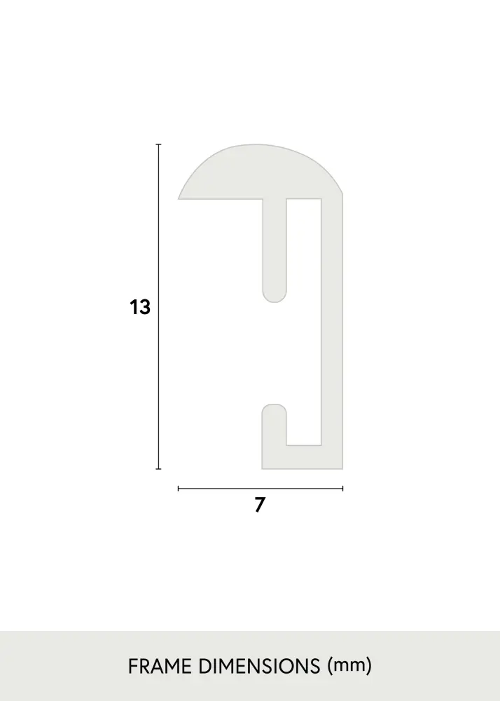 Ramă Can-Can Auriu 42x59,4 cm (A2)
