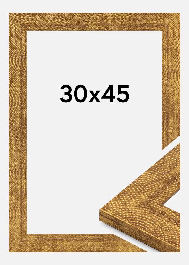 Ramă Linea Sticlă acrilică Auriu 30x45 cm