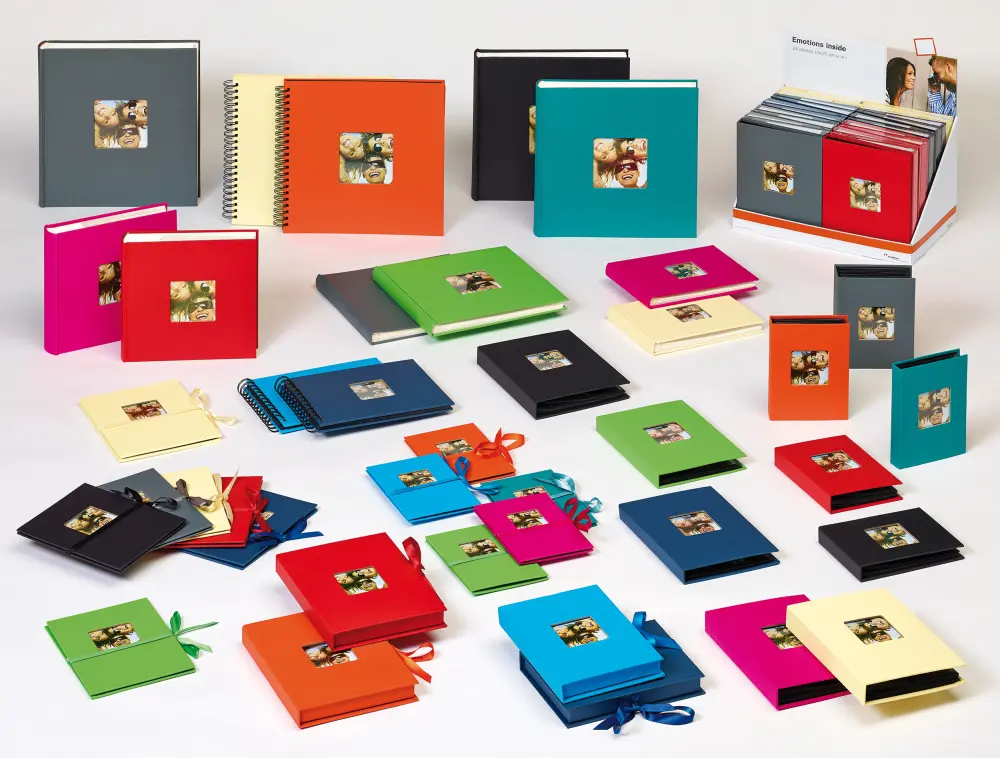 Fun Album Albastru - 30x30 cm (100 Albe Pagini / 50 foi)