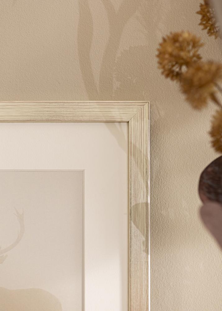 Ramă Argintiu Wood Sticlă acrilică 33x95 cm