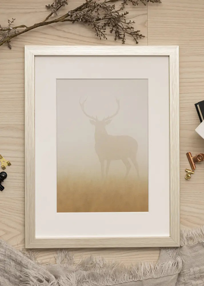 Ramă Argintiu Wood 20x60 cm