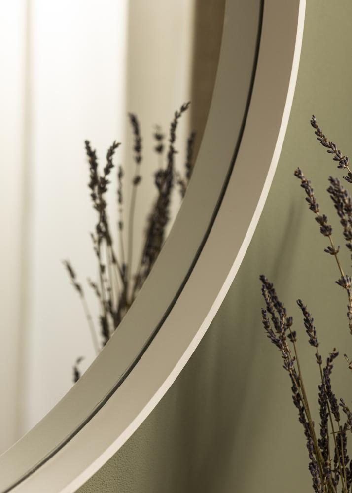 Oglindă Reflection Alb 70 cm Ø