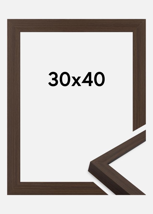 Ramă Wells Sticlă acrilică Maro 30x40 cm