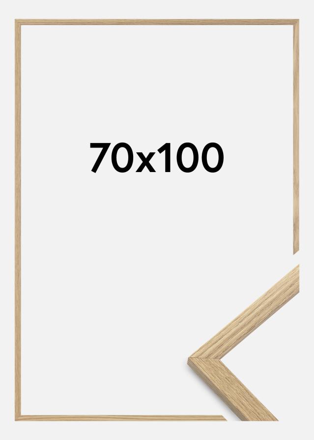 Ramă Trendy Sticlă acrilică Stejar 70x100 cm