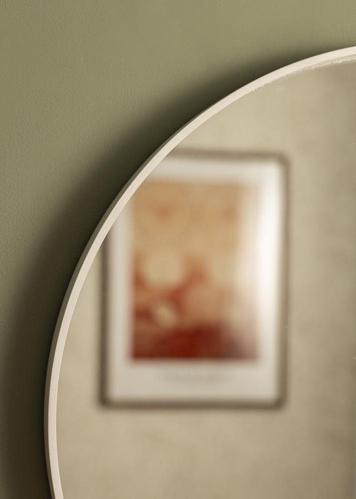 Oglindă Reflection Alb 70 cm Ø