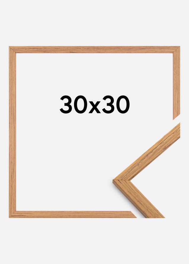 Ramă Edsbyn Sticlă acrilică Tec 30x30 cm