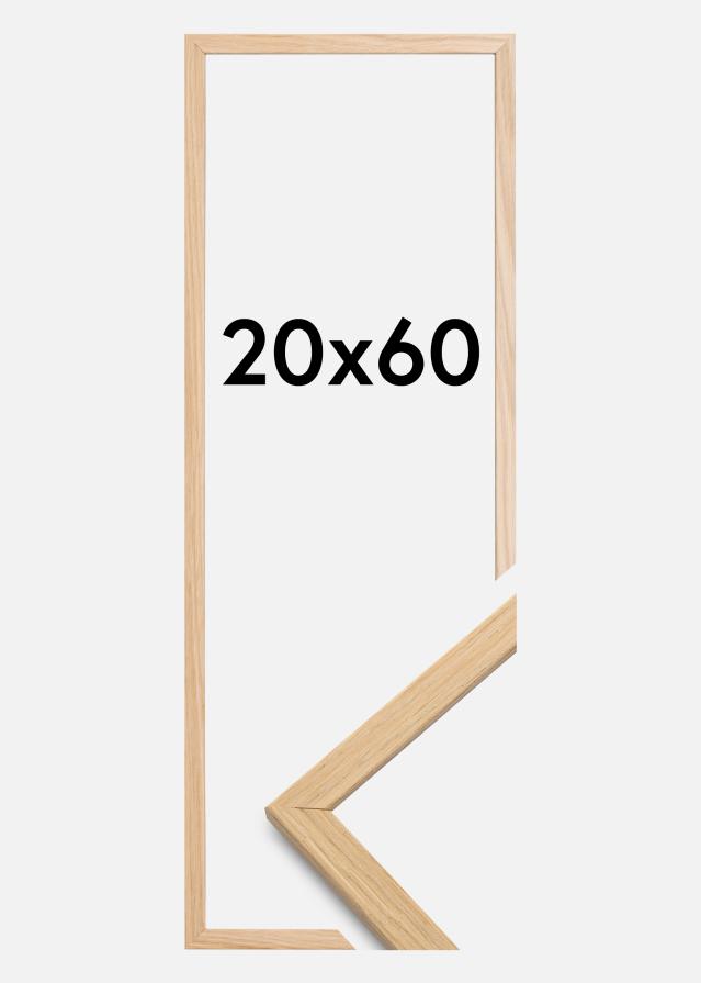 Ramă Edsbyn Sticlă acrilică Stejar 20x60 cm