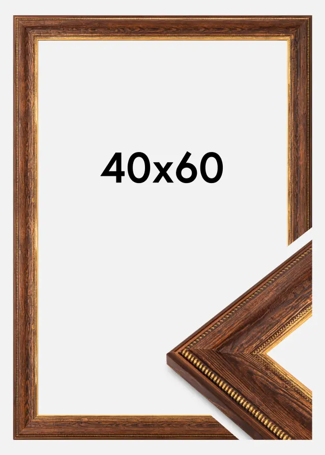 Ramă Fabriano Sticlă acrilică Maro 40x60 cm