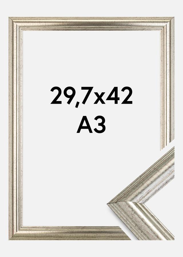 Ramă Västkusten Sticlă acrilică Argintiu 29,7x42 cm (A3)