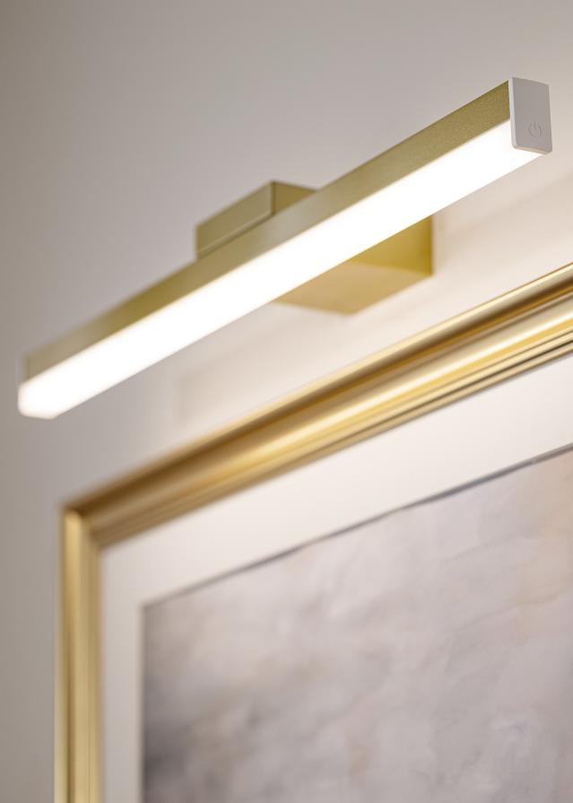 KAILA Glimmer Lampă pentru rame de tablouri cu baterii 55 cm - Aur