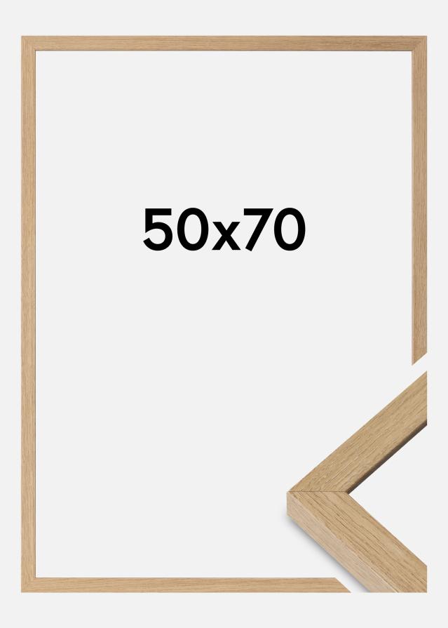 Ramă Hermes Sticlă acrilică Natural Oak 50x70 cm