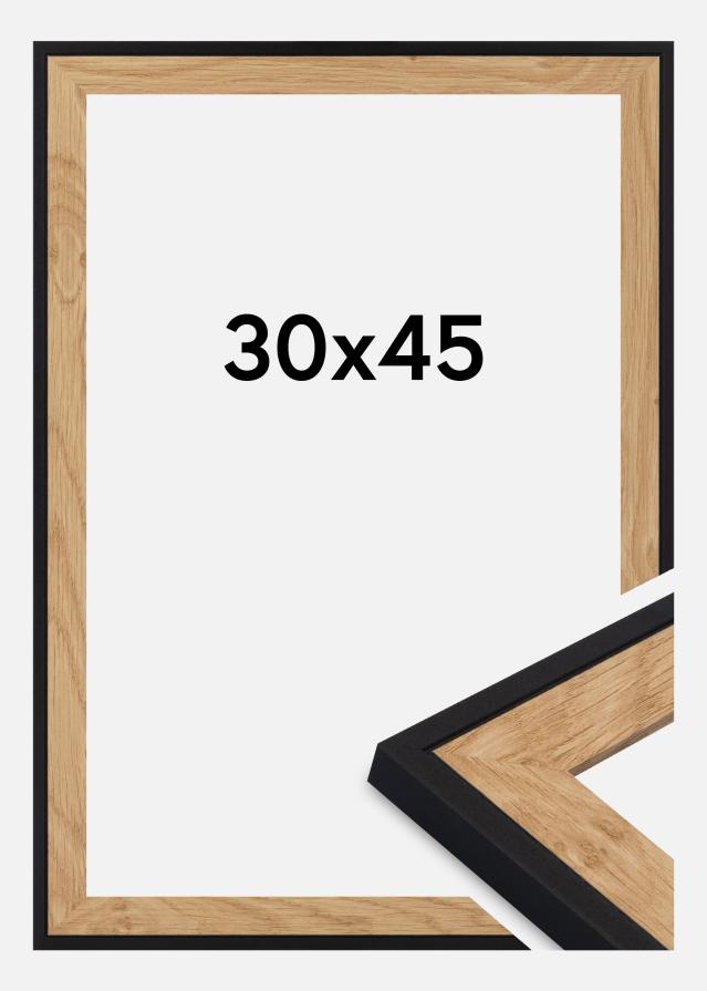 Ramă Iris Sticlă acrilică Negru 30x45 cm