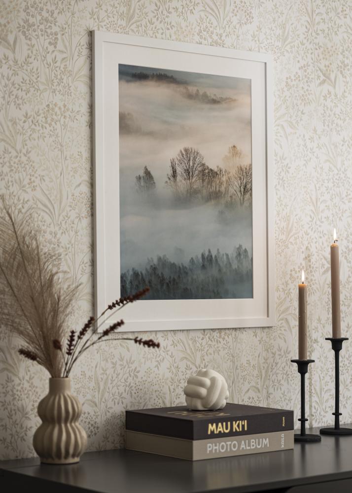 Ramă Trendline Sticlă acrilică Alb 30x80 cm