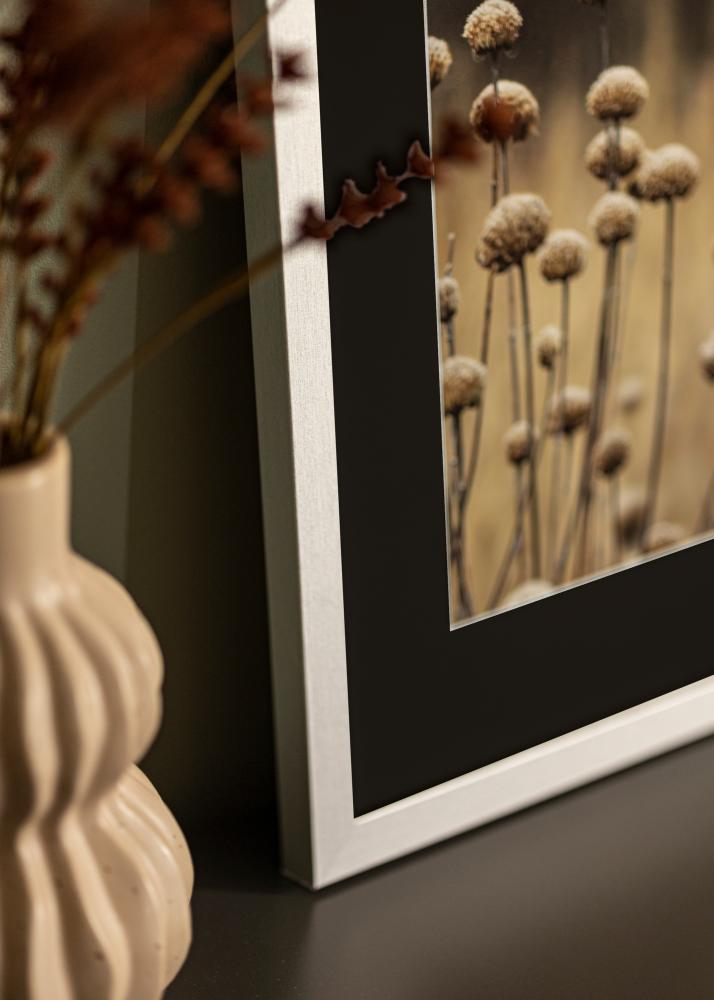Ramă Selection Argintiu 70x100 cm - Paspartu Negru 62x93 cm