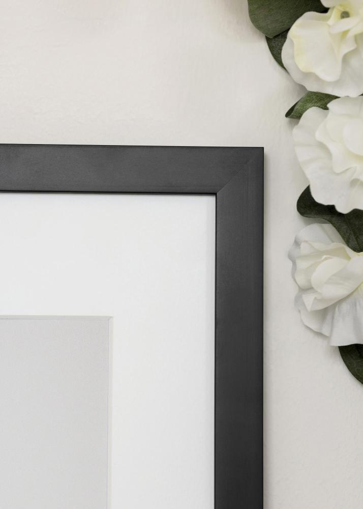 Ramă Jämtland Sticlă acrilică Negru 9x80 cm