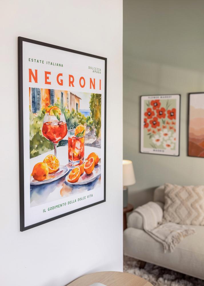 Ramă Edsbyn Sticlă acrilică Negru 9x11 cm