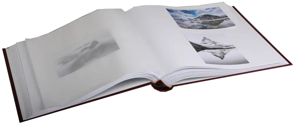 Diamant Album foto Negru 27,5x32 cm (100 Albe Pagini / 50 foi)