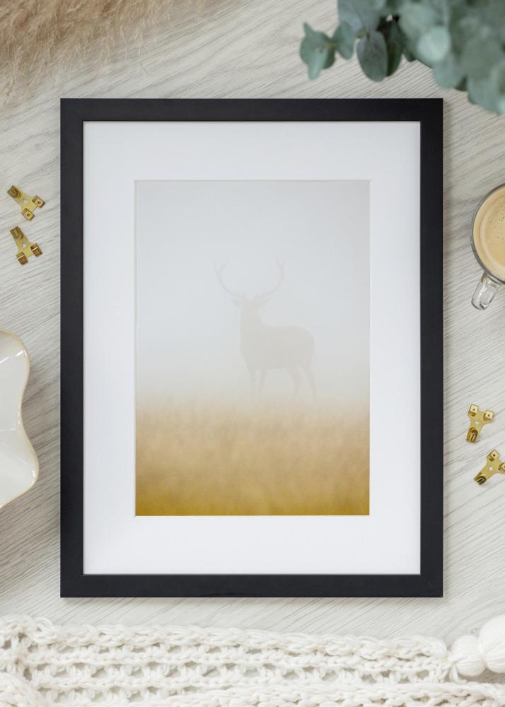 Ramă Jämtland Sticlă acrilică Negru 9x80 cm