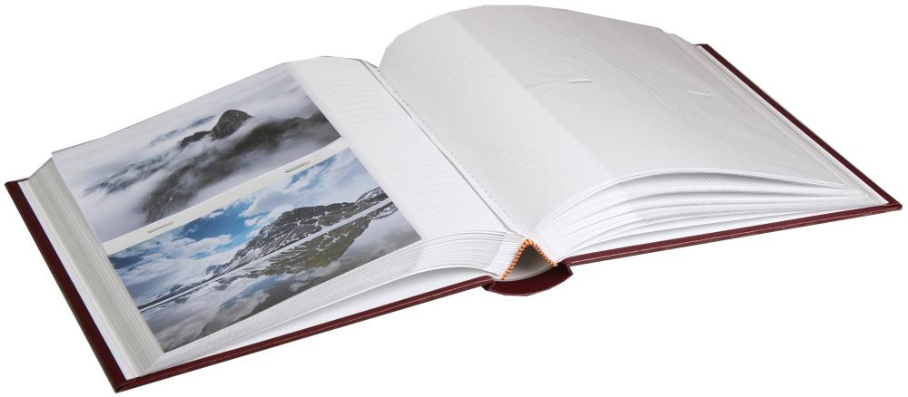 Diamant Album foto Roșu de Burgundia - 200 fotografii în 11x15 cm