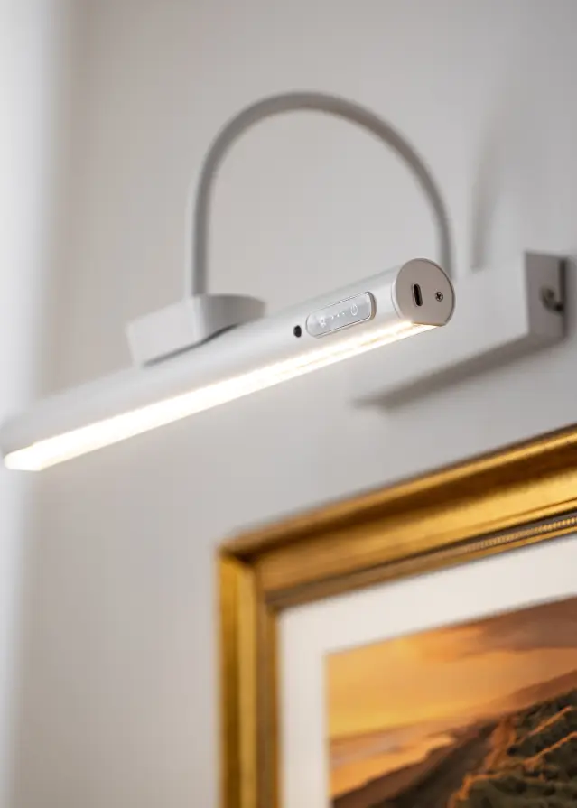 KAILA Spark Lumină pentru Tablouri cu Baterii 35 cm - Alb