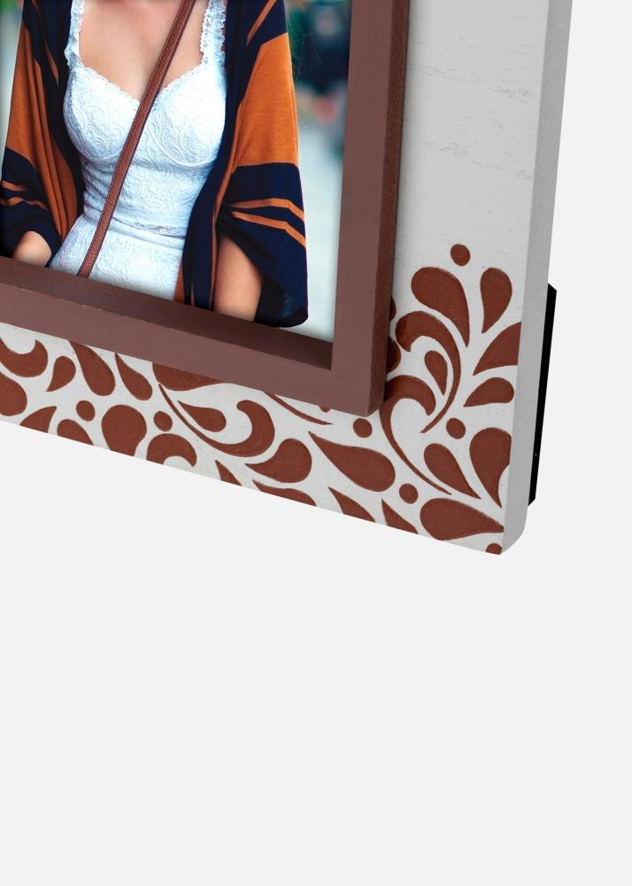 Ramă Faenza Gri-bej 13x18 cm