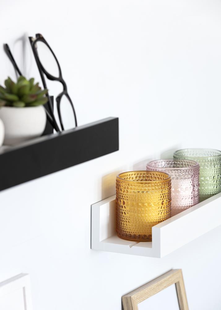 KAILA Poliță pentru tablouri Negru 40 cm