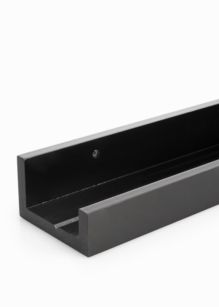 KAILA Poliță pentru rame Negru 50 cm