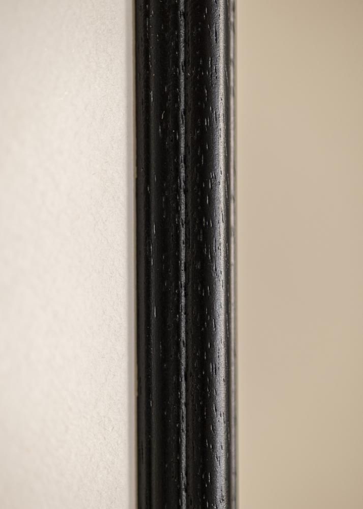 Ramă Horndal Negru 24x30 cm - Paspartu Alb 6x8 inches
