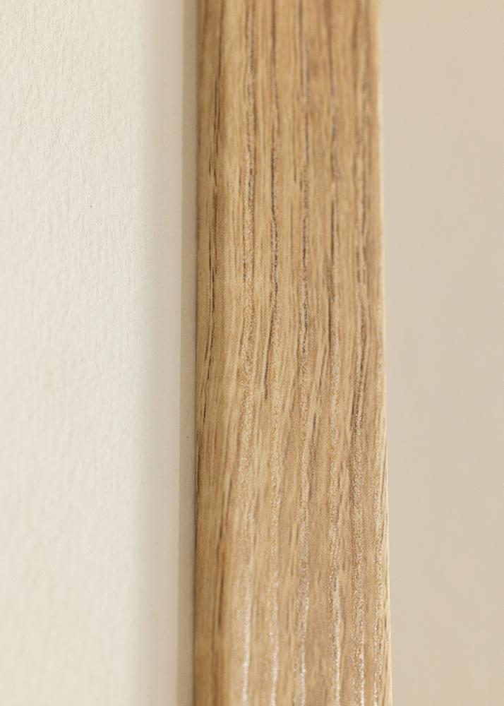Ramă Fiorito Stejar deschis 40x50 cm - Paspartu Alb 30x40 cm