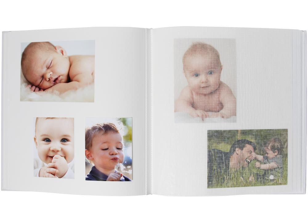 Album pentru copii Pirat Scoală - 28x30,5 cm (50 Albe Pagini / 25 foi)