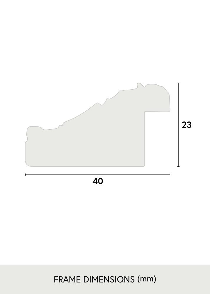 Ramă Ralph Auriu 35x50 cm