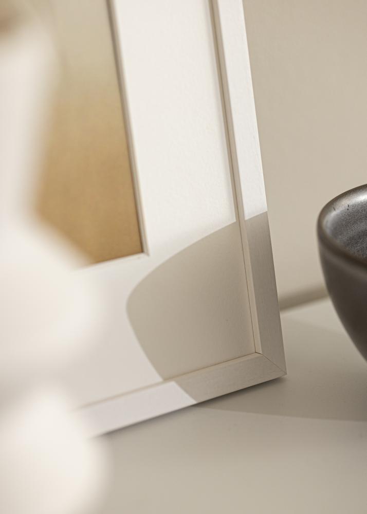 Ramă Edsbyn Sticlă acrilică Alb 9x11 cm