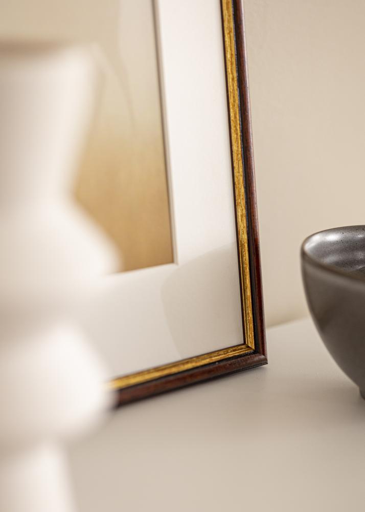 Ramă Horndal Maro 34x42 cm - Paspartuuri Alb 25x32 cm