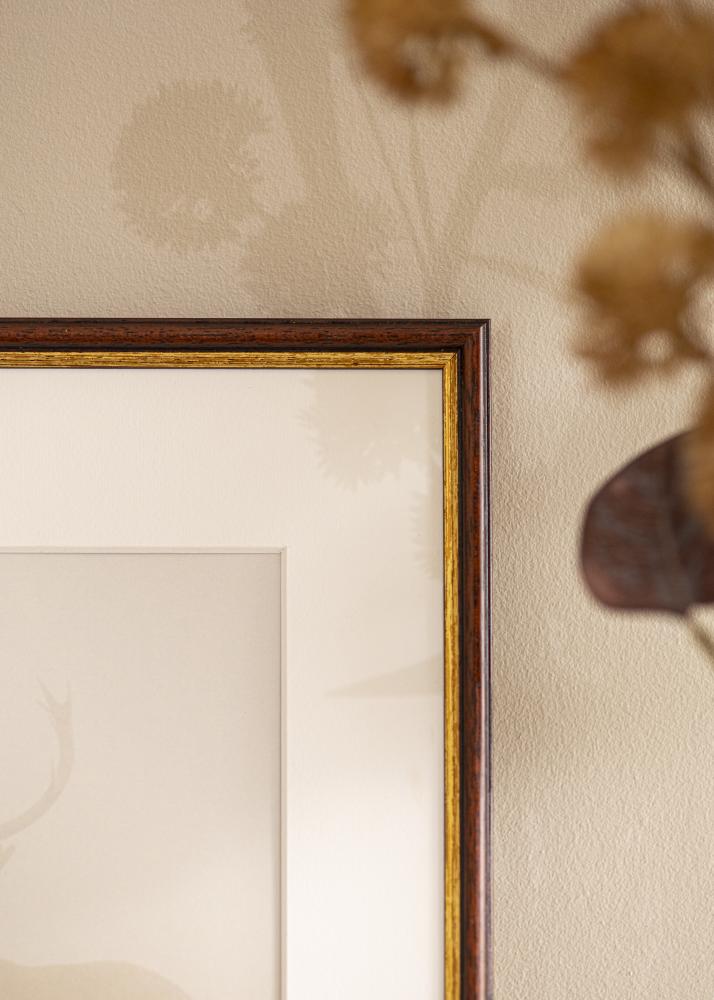 Ramă Horndal Maro 34x42 cm - Paspartuuri Alb 25x32 cm