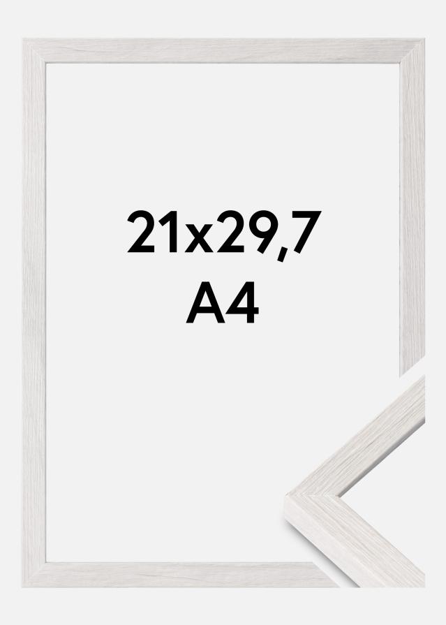 Ramă Ares Sticlă acrilică White Oak 21x29,7 cm (A4)